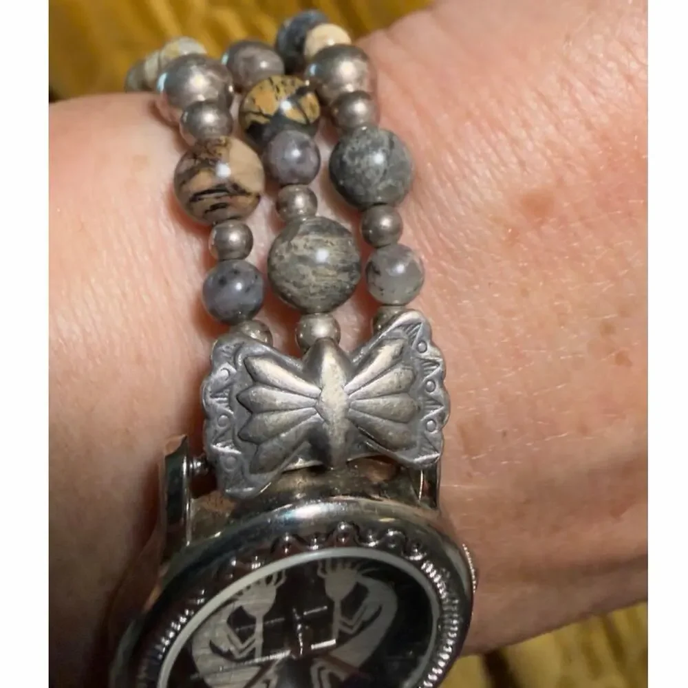 Native American watch head